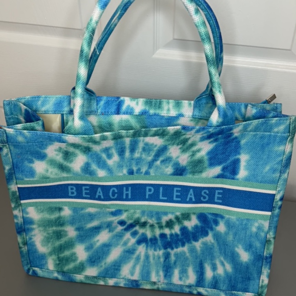Beautiful Blue Beach Bag
